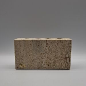 Frenchtex Marble Toothbrush Pencil Holder 4 Holes Stone